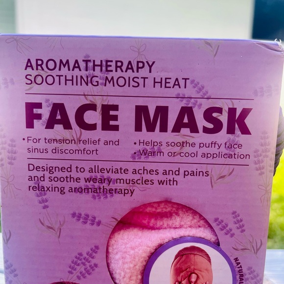 Aromatherapy Face Mask Towel Heat or Cool NWT - Picture 5 of 10